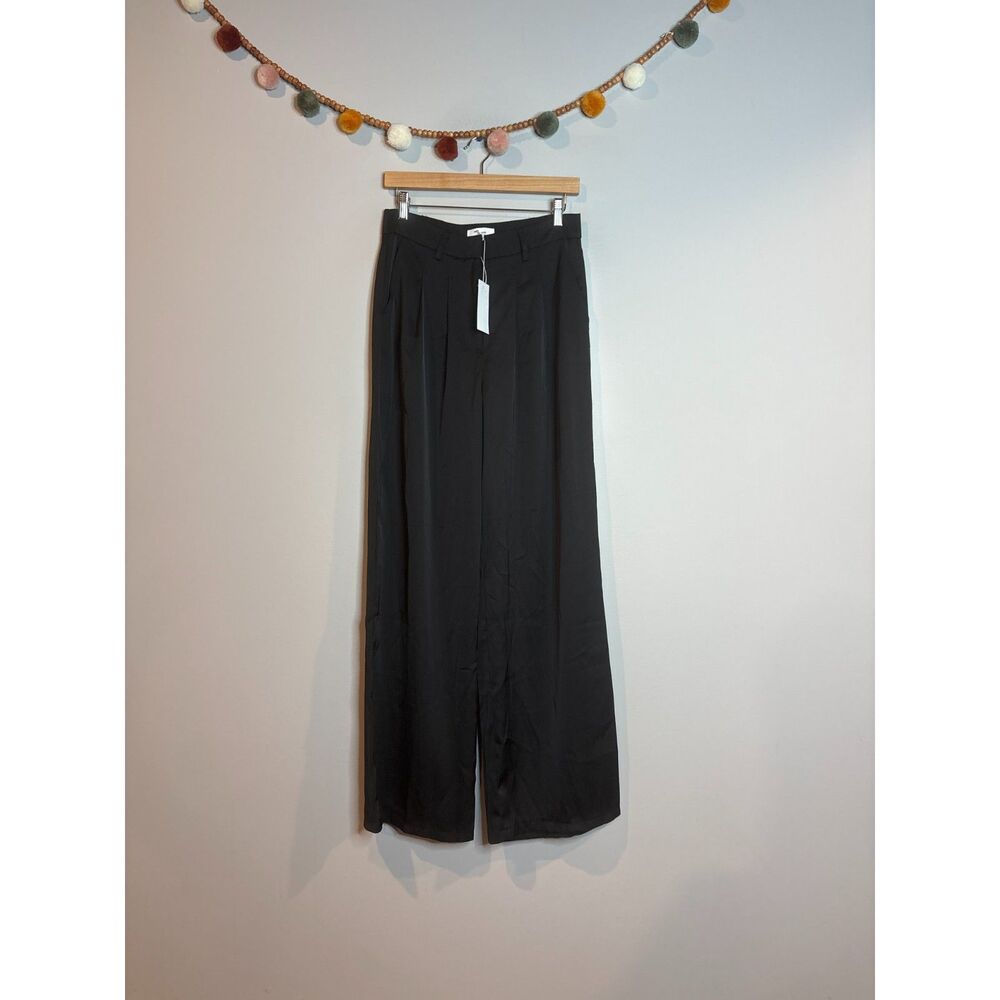 NWT Edit by Nine black wide leg trouser pants